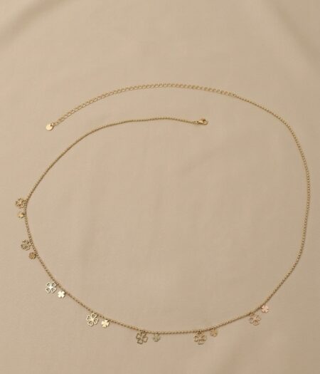 18K Gold Plated Bhoomika  single layer hip chain