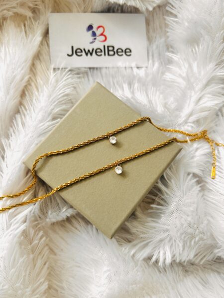 18K Gold Plated SHIMMER Anklet