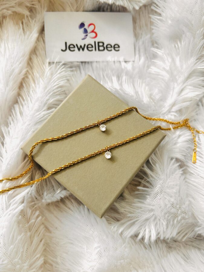 18K Gold Plated SHIMMER Anklet