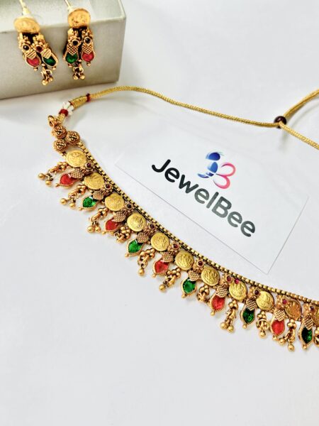Premium Lekshmi Coin Nagapadam choker