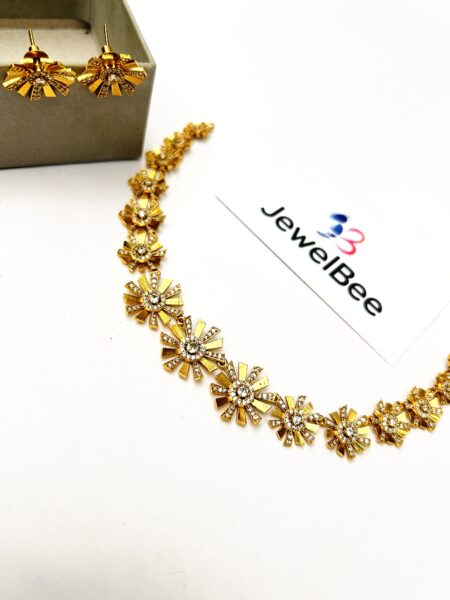 Premium AD stone nimisha Necklace set