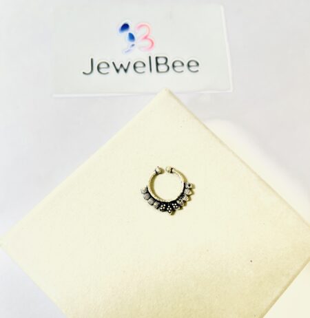 Oxidised Septum ring