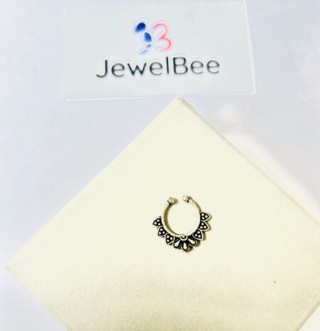Oxidised Septum ring