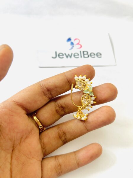Marathi Nath with American Diamonds
